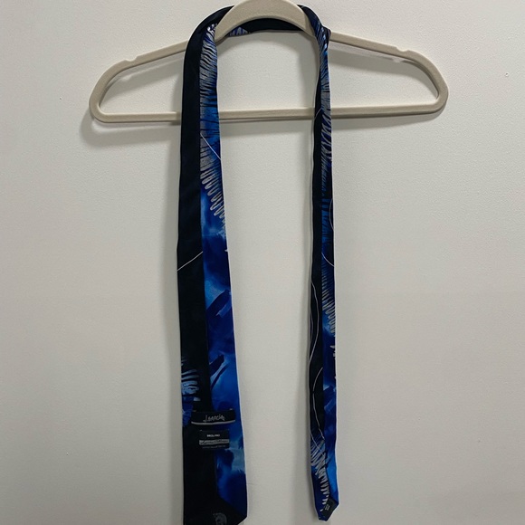 Blue/Silver/Black Jerry Garcia Tie - Birdland Signature Collection - Picture 2 of 5